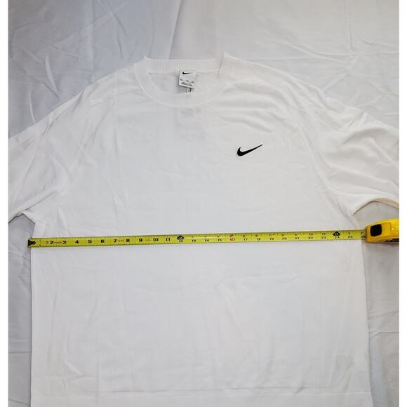 Nike Size XXL Tiger Woods TW Knit Golf Pullover Sweater White DR5291 100 CA6 - Picture 6 of 11